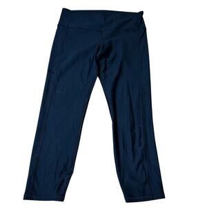 Under Armour Leggings Black Cropped 22 In. Casual Workout Athleisure Everyday L‎